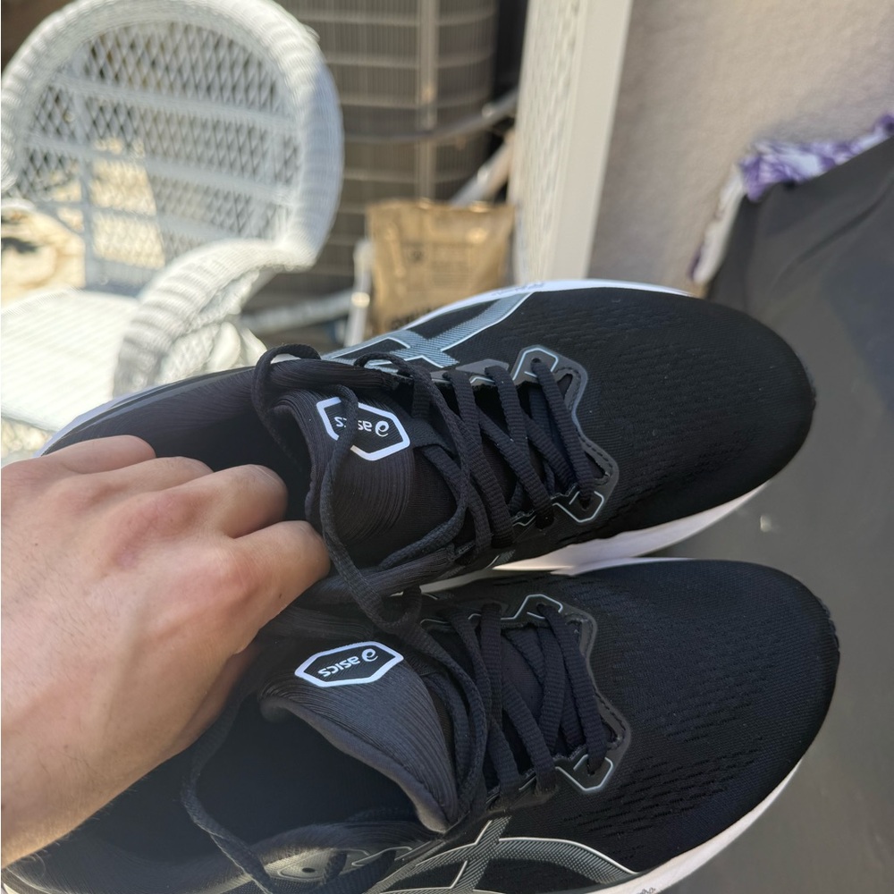 ASICS Black Running Shoes